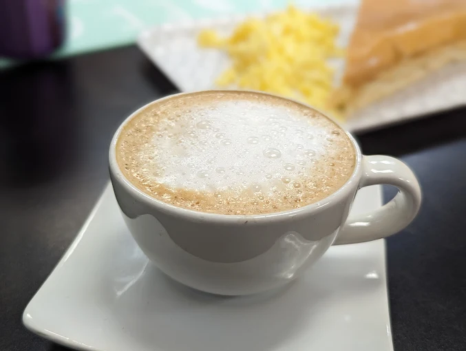 Cuban espresso with golden crema